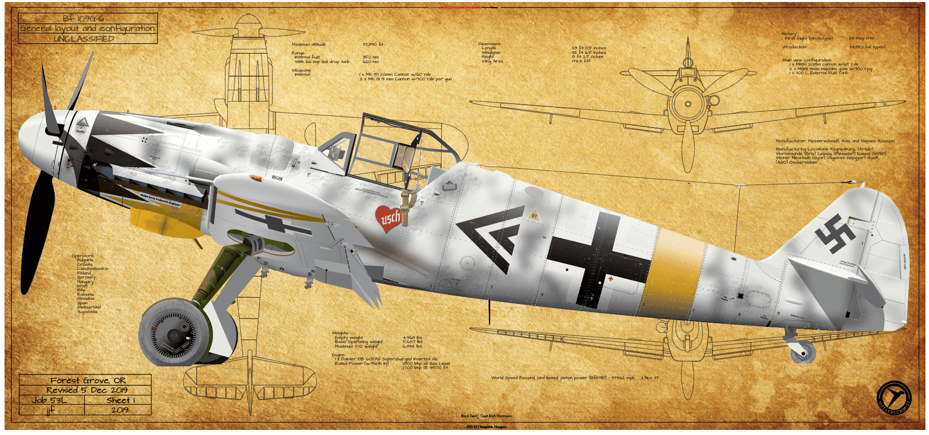 Bf 109G-6 